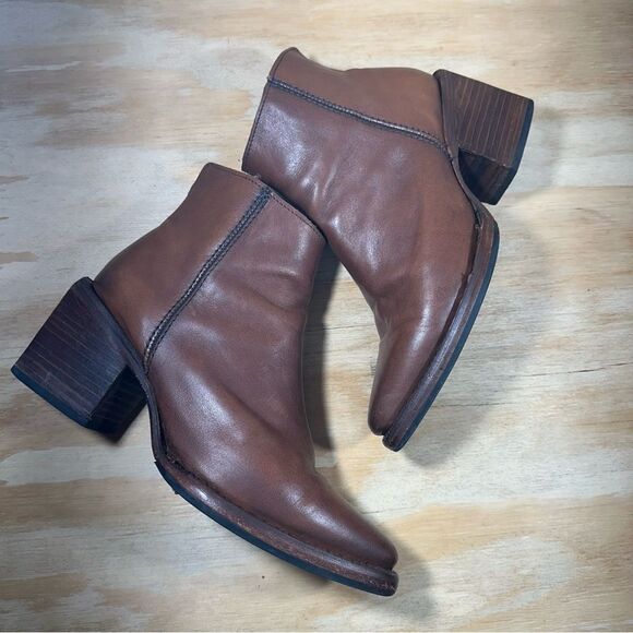 Sutro Clay  Leather Ankle Boots Women’s Size 7 - Picture 2 of 7